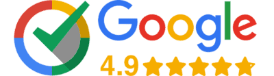 Google 4.9 star rating